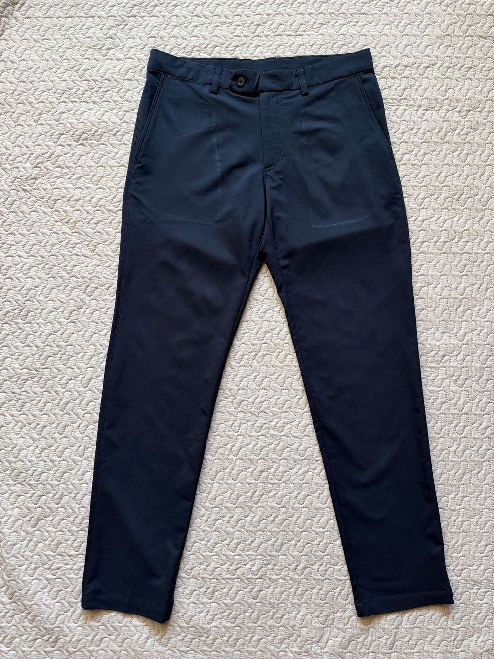 J.Lindeberg Men’s Mitch Pants Navy Blue 32x32 Performance Golf Trousers
